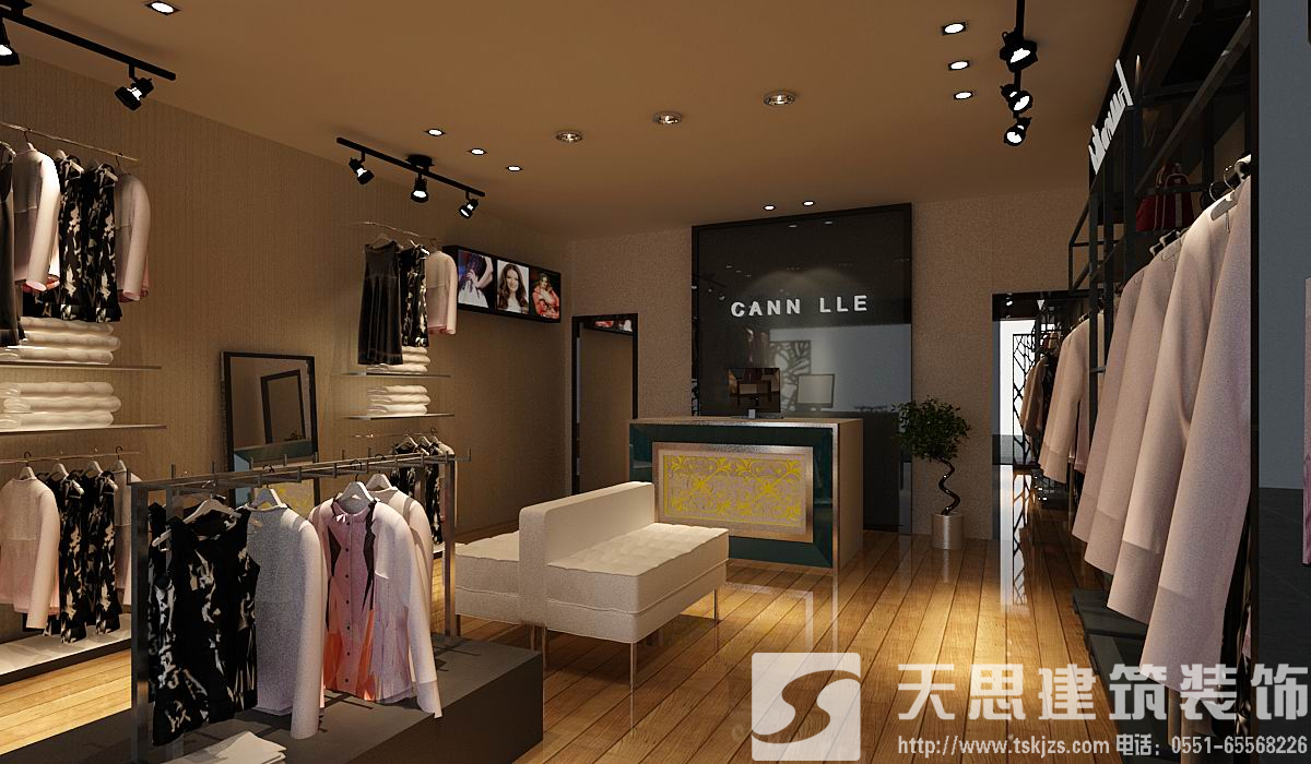 局部整體設(shè)計(jì)要兼顧 合肥服裝店裝修哪家好