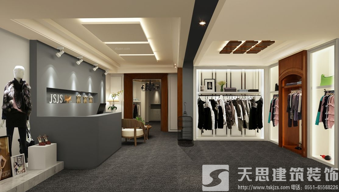 合肥服裝店裝修打造特色店鋪 讓生意有聲有色