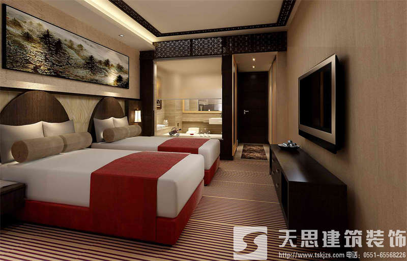 賓館裝修施工把握設計原則是關(guān)鍵