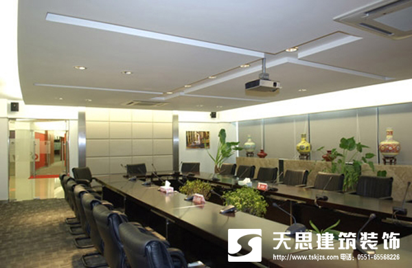企業(yè)辦公室裝修商務(wù)洽談區(qū)設(shè)計(jì)